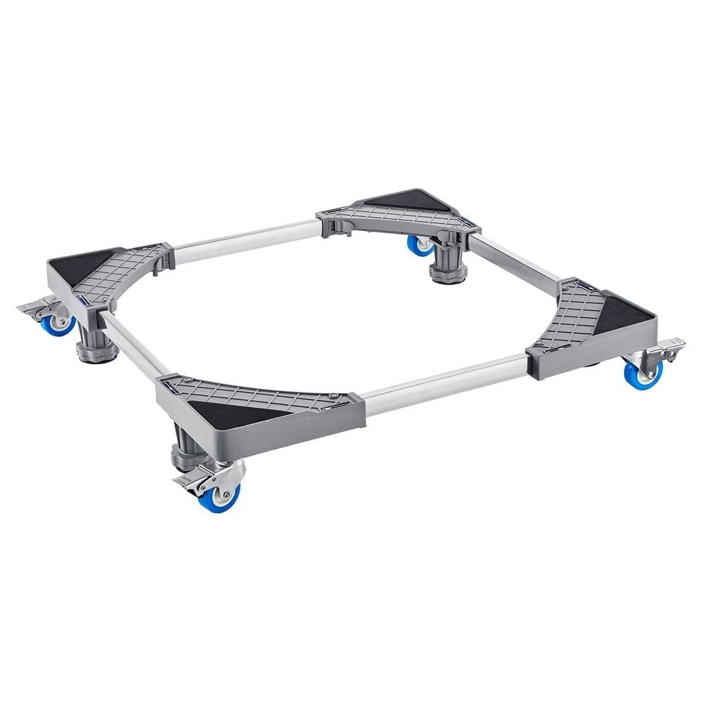 CAFORKP Universal Appliance Stand 400lbs, 4 Locking Swivel Wheels for Fridge & Washer Pedestal