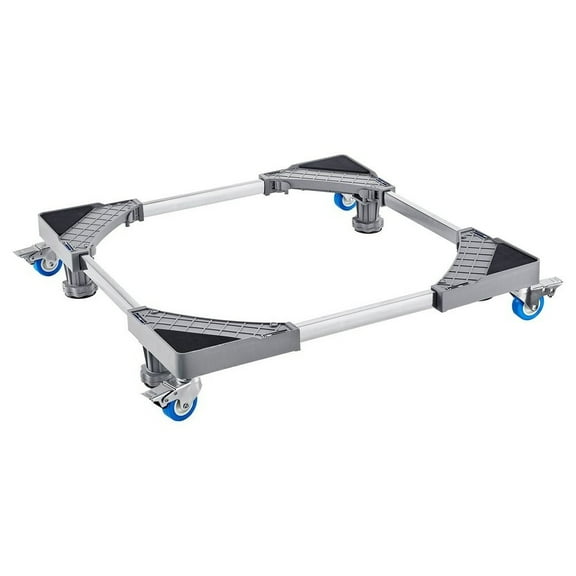 CAFORKP Universal Appliance Stand 400lbs, 4 Locking Swivel Wheels for Fridge & Washer Pedestal