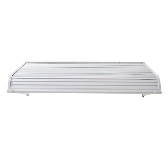 CAFORKP Wide Size Aluminum Alloy Exterior Awning Door Window Weather Protection Canopy