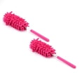 thumbnail image 1 of CAHQHLI 2 Pcs Mini Duster for Cleaning, 360° Bendable Hand Dusters with Extension Pole, Washable Small Duster for Car Interior, office, Furniture,Pink*2, 1 of 8