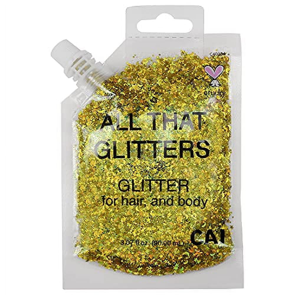 CAI BEAUTY NYC Hair and Body Glitter Spray - Glitter Gold — Cai