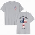 thumbnail image 1 of CAICJ98 250 Years America Anniversary Shirt Womens 250th Independence Day Freedom Shirt USA Flag Star and Stripes Women's T Shirts (Grey,M), 1 of 7