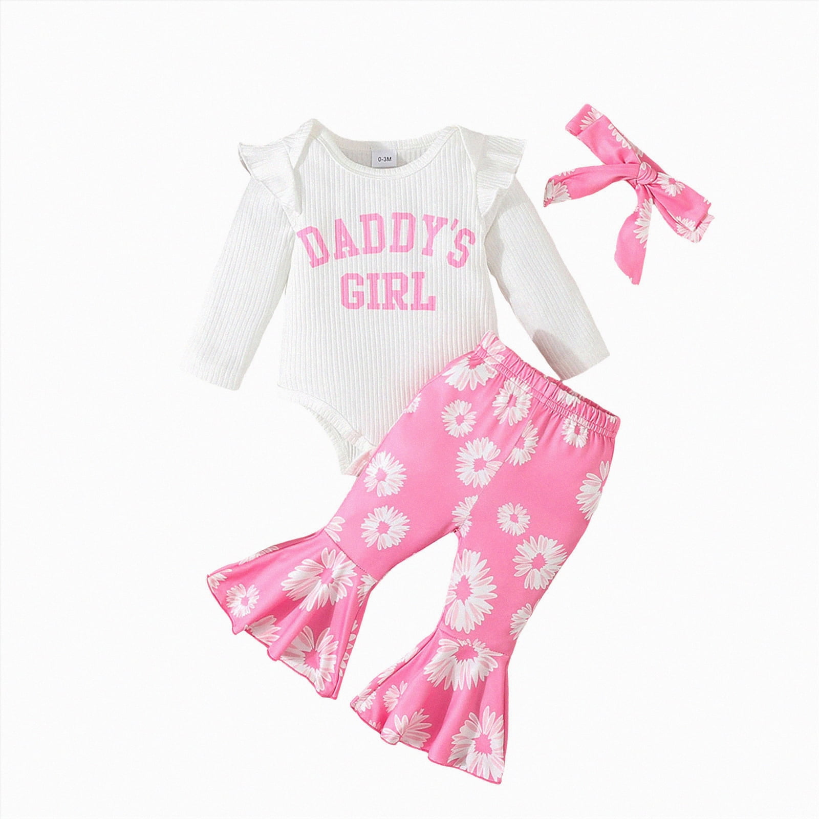 VISGOGO Baby Girl Summer Romper – Soft Cotton Linen Bodysuit With Matching Headband | Cute Oversized Bubble Romper For Newborn & Infant Girls