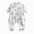 thumbnail image 1 of CAICJ98 Baby Sleep Sack with Legs Cotton Wearable Blanket 2-Way Zipper Infant Sleeping Bag Girl Baby Clothes (Light Green,2-3 Years), 1 of 6