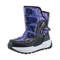 thumbnail image 1 of CAICJ98 Boy Girl Snow Boots Waterproof Warm Winter Boots for Boys Girls Anti-Slip Cold Weather Kids Shoes Blue,1.5(Big Kid), 1 of 7