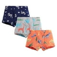 thumbnail image 1 of CAICJ98 Boys Cotton Boxer Briefs Toddler Kids Dinosaur Print Underwear,3-Pack,2-3 Years, 1 of 2