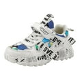 thumbnail image 1 of CAICJ98 Boys Girls Tennis Shoes Breathable Lightweight Outdoor Sport Shoes Casual Sneaker for Boys Girls Blue,13.5(Little Kid/Big Kid), 1 of 7