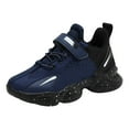 thumbnail image 1 of CAICJ98 Boys' Running Shoes Breathable Strap Sneaker for Boys Dark Blue,1(Little Kid/Big Kid), 1 of 7