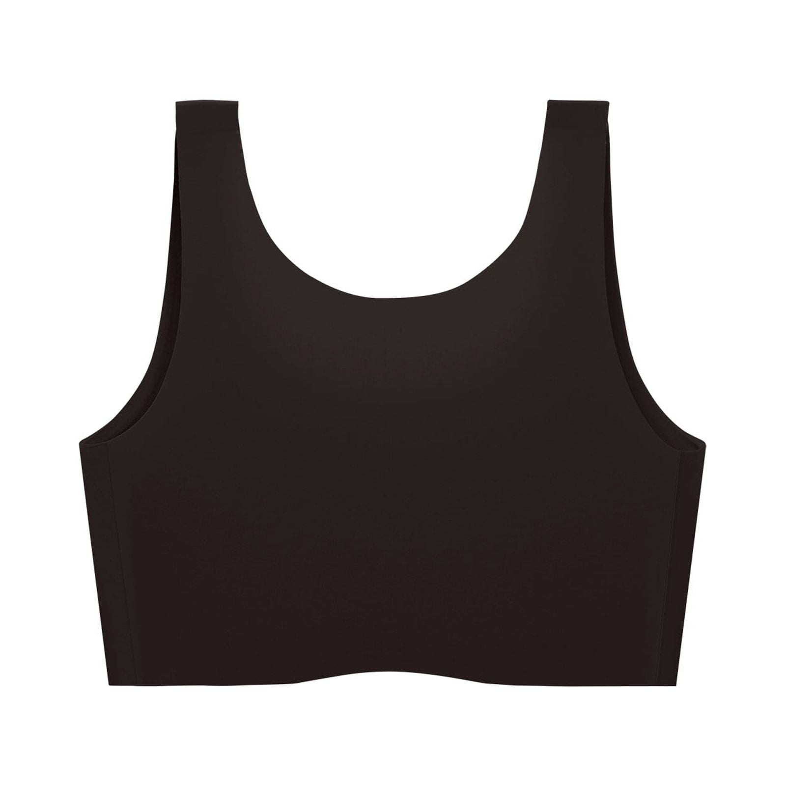  CRZ YOGA Butterluxe Racerback High Neck Longline Sports Bras  For Women - Padded Workout Crop Tank Tops
