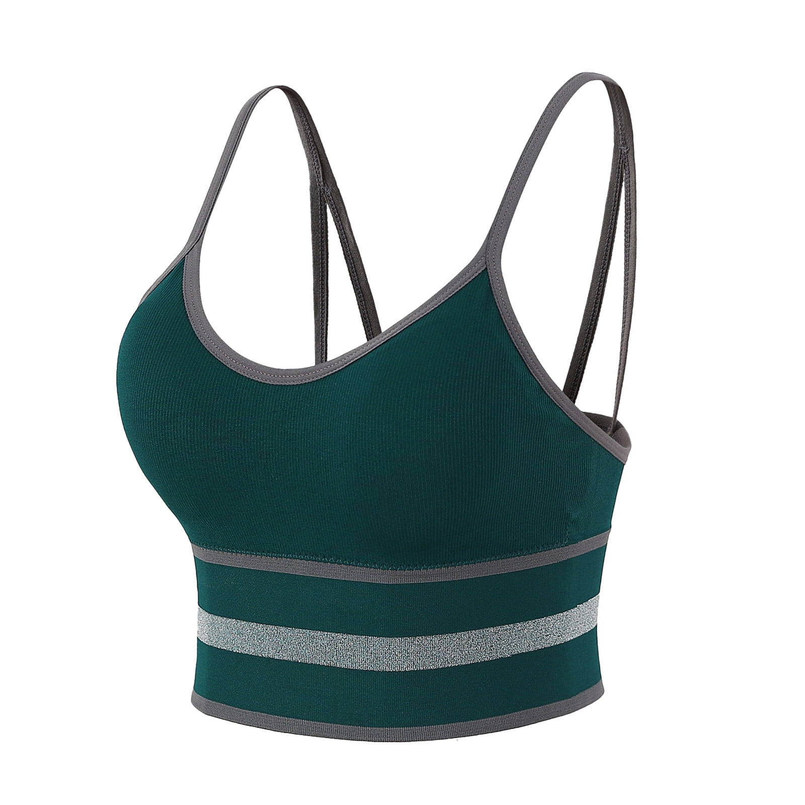 CAICJ98 Bras for Women Yoga Tank Tops for Women Built in Shelf Bra B/C Cups Strappy Back