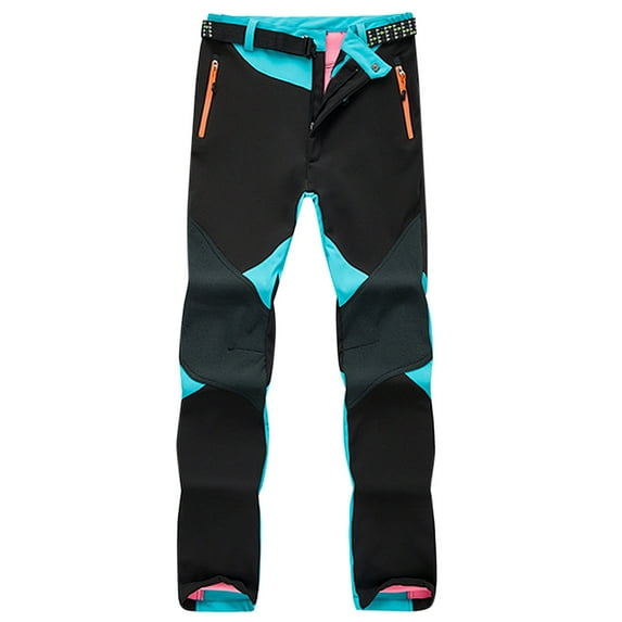 CAICJ98 Cargo Pants Women Womens Ski Snow Pants Lightweight Mountain Winter Trousers Short Pants for Women Casual (Sky Blue, L)
