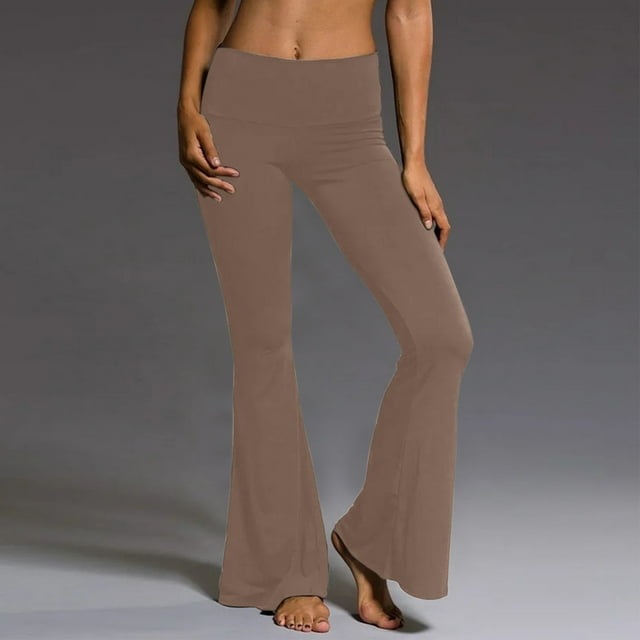 CAICJ98 Compression Leggings for Women Womens Flare Yoga Pants, Bootcut ...