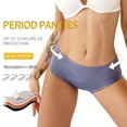 thumbnail image 1 of CAICJ98 Cotton Underwear For Women Women's High Waisted Cotton Underwear Soft Full Briefs Ladies Breathable Panties C,XL, 1 of 5