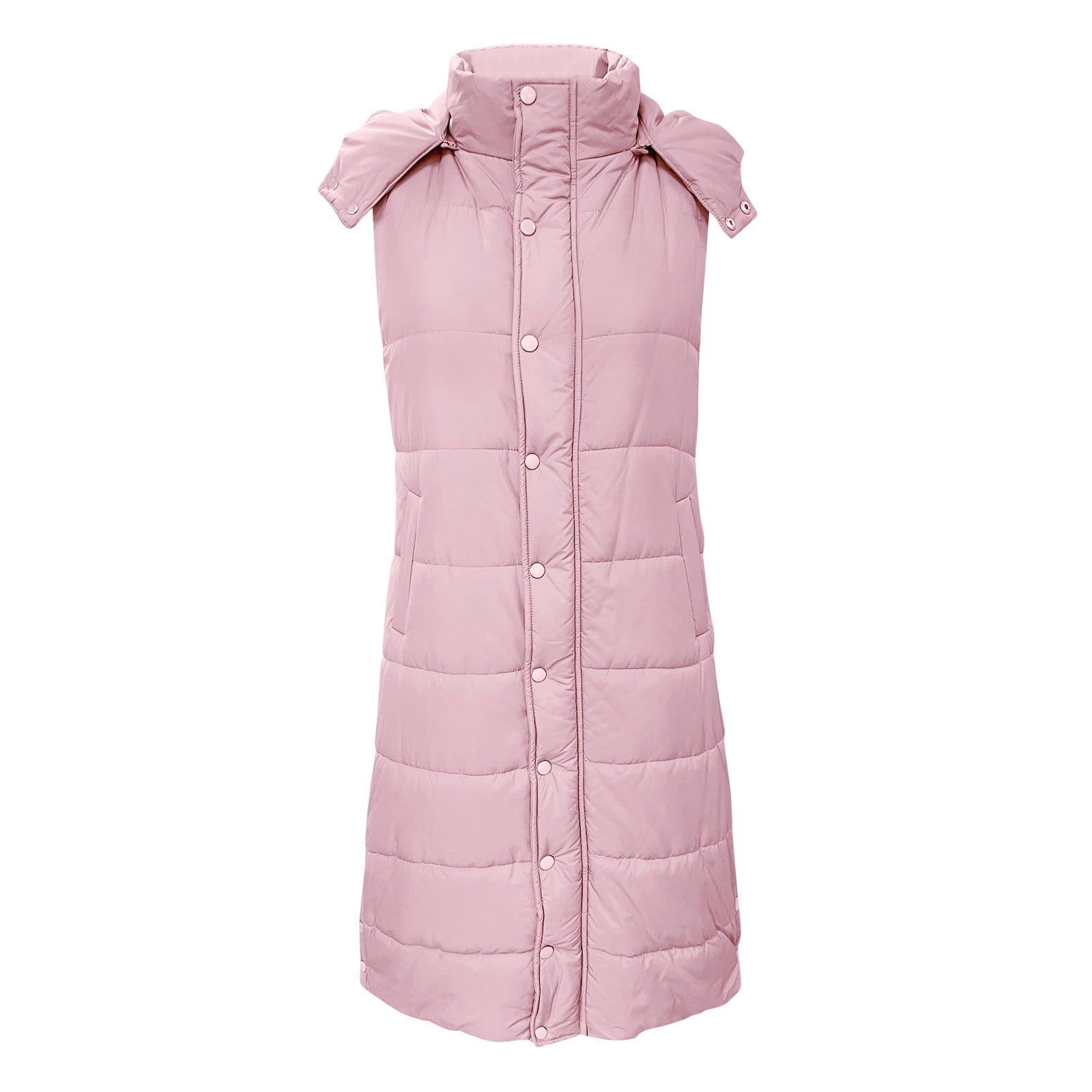 ダウンベスト COVERNAT Women's Cloverheart Quilted Reversible Short Vest L CAICJ98 Crop Puffer Vest Women Womens' Reversible Vest