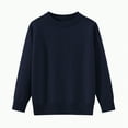 thumbnail image 1 of CAICJ98 Girls Crewneck Knit Pullover Sweaters Long Sleeve Oversized Knit Sweaters for Toddler Girls Cute Jumper Tops Fall Winter Clothes Navy,3-4 Years, 1 of 4