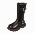 thumbnail image 1 of CAICJ98 Girls Knee High Riding Boots Fashion Winter Boots Zipper Tall Kids Boots Girls (Toddler/Little Kid/Big Kid),11, 1 of 6