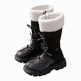 thumbnail image 1 of CAICJ98 Girls Knee High Riding Boots Zipper Winter Boots Tall Boots Girls (Toddler/Little Kid/Big Kid),11.5, 1 of 9