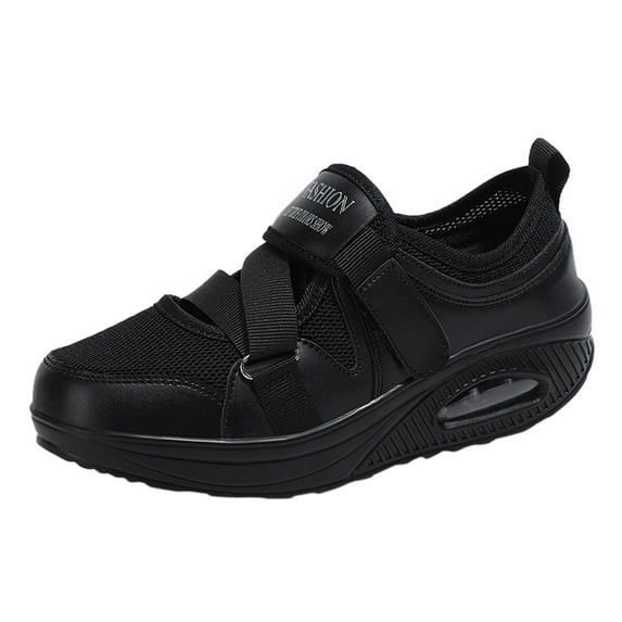 CAICJ98 Gym Shoes Women Women's Slip-on Loafers Shoes Sneakers Casual Comfort Fashion Skate,Black