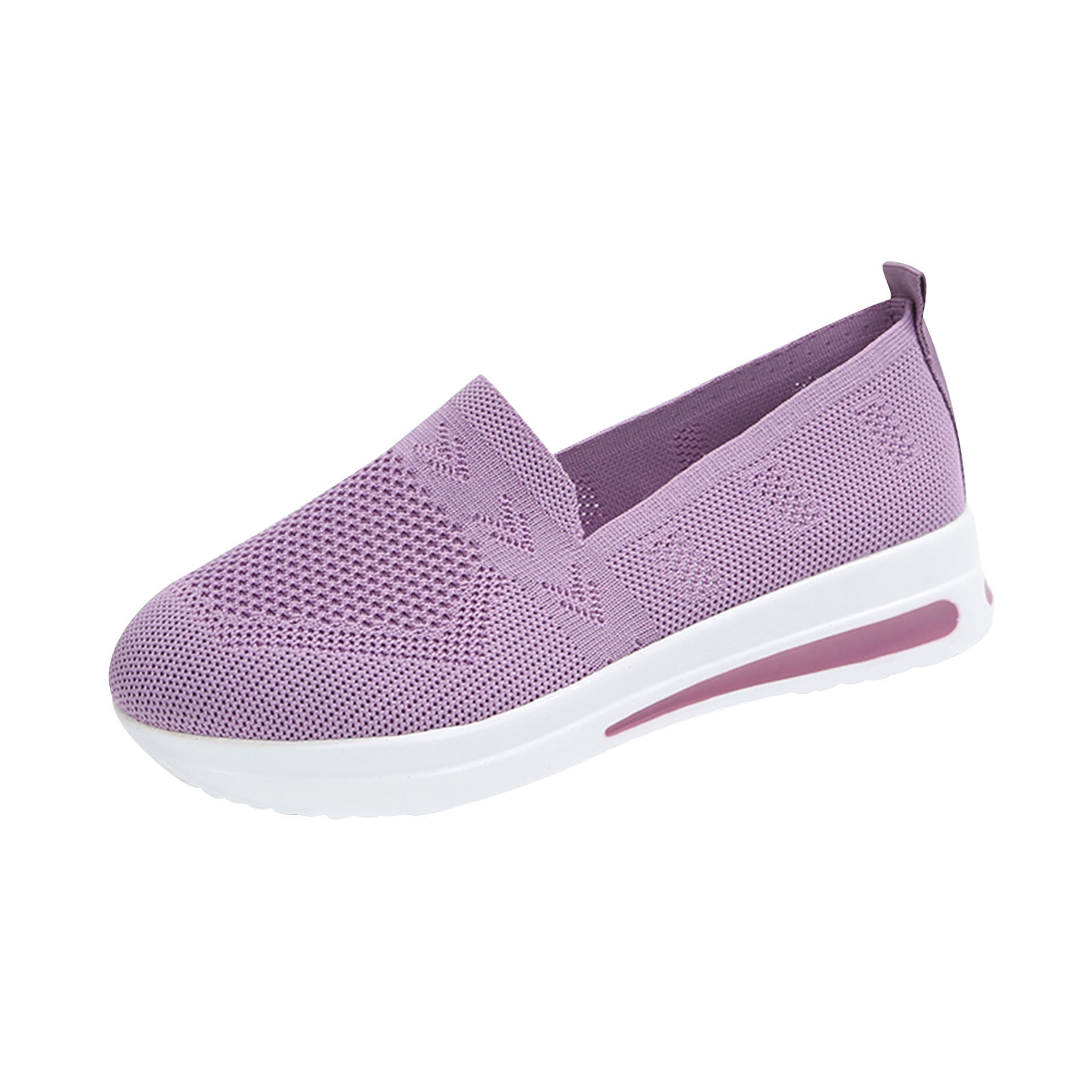 CAICJ98 Gym Shoes Women Womens Canvas Shoes Low Cut Canvas Sneakers Walking Running Shoes,Purple