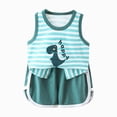 thumbnail image 1 of CAICJ98 Infant Toddler Baby Boy Clothes Summer 3 6 12 18 24 Months 2T 3T 4T 5T Boys Outfits 2Pcs Beach Outfits Infant Sleeveless Tank Tops Shorts Set Pajama for Boys (Mint Green,7-8 Years), 1 of 4