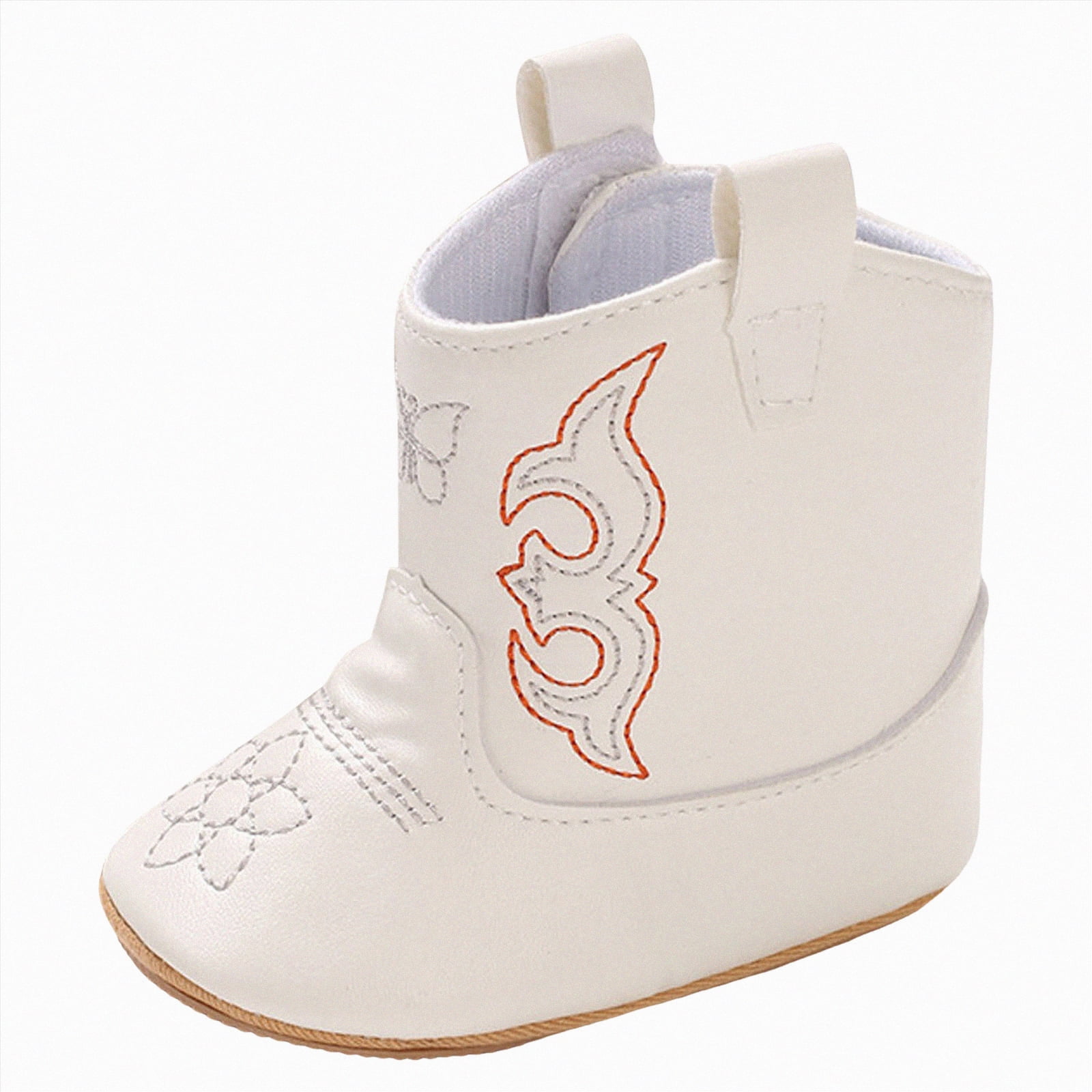 CAICJ98 Infant Toddler Western Boots Cowgirl Cowboy Soft Rubber Sole ...