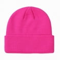 thumbnail image 1 of CAICJ98 Kids Beanie Boys Girls Beanies Children Winter Hats Children Knit Warm CapsToddler Baby Soft Beanie Cap 0-2 Years,Red, 1 of 9
