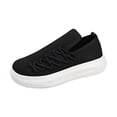 thumbnail image 1 of CAICJ98 Kids Boys Girls Slip-On Casual Loafers Walking Shoes Comfortable & Lightweight Black,12(Little Kid/Big Kid), 1 of 6
