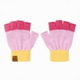 thumbnail image 1 of CAICJ98 Kids Winter Knitted Mitten Gloves Fingerless Gloves for Teen Boys Girls Warm Lightweight Soft Mittens for Cold Weather 6-12 Years,Light Pink, 1 of 4