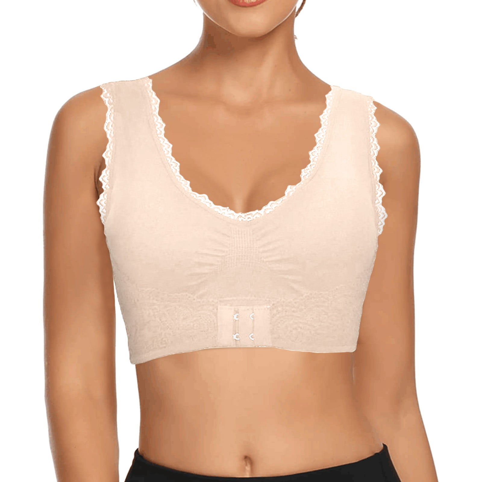 CAICJ98 Lingerie for Women Plus Size Underwire Bra Push Up T Shirt