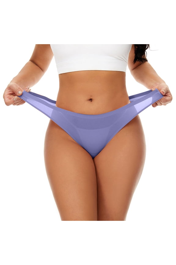 Lingerie for Women Women's Romantic Corded Lace High-Waist Thong,Blue