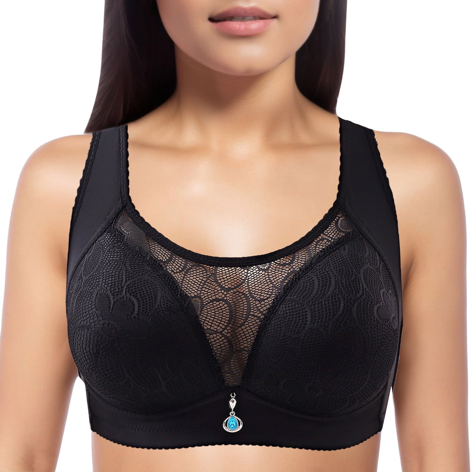 CAICJ98 Lingerie for Women Women's Wireless Bra with Seamless Smooth Comfort Wirefree T Shirt