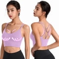 thumbnail image 1 of CAICJ98 Lingerie for Women Womens Underwire Bra Lace Floral Bra Unlined Unlined Plus Size Full Coverage Bra Purple,3XL, 1 of 1