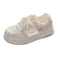 thumbnail image 1 of CAICJ98 Little Girls Sneakers Lightweight & Breathable Running Sneakers for Girls Pink,1(Little Kid/Big Kid), 1 of 5