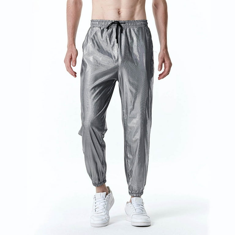 CAICJ98 Gifts For Men Mens Zip Joggers Pants - Casual Gym Workout