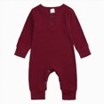 thumbnail image 1 of CAICJ98 Newborn Baby Boy Girl Knitted Romper Jumpsuit Solid Long Sleeve Legging Bodysuit Playsuit Winter Clothes,Size 18-24 Months, 1 of 3