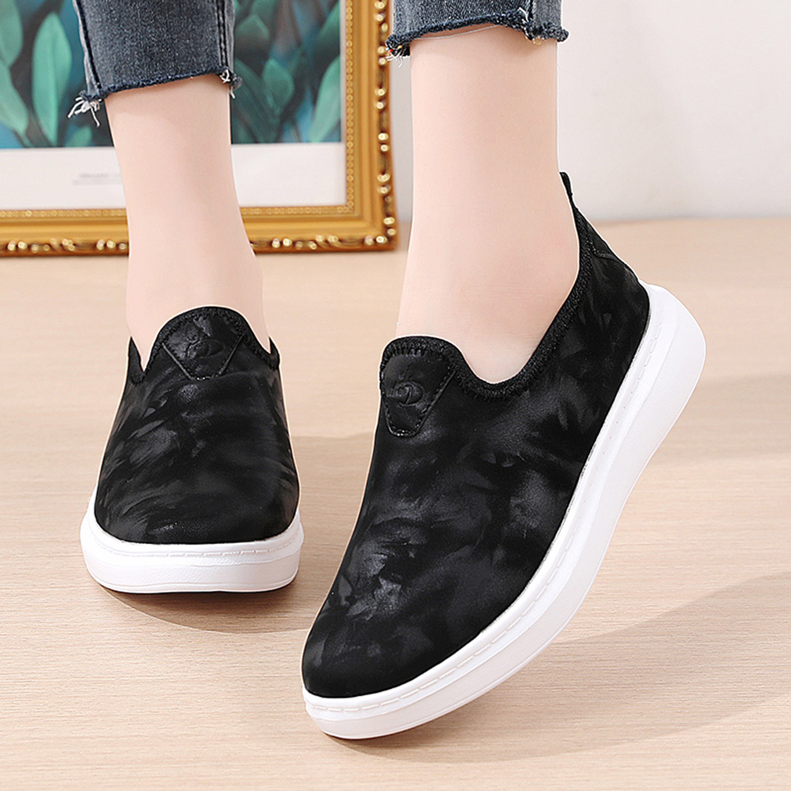 Elastic cloth sneaker shoes 2025