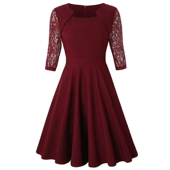 CAICJ98 Plus Size Dresses Women's Off Shoulder Bodycon Midi Dress Bell Long Sleeve Elegant Party Pencil Dresses ,L
