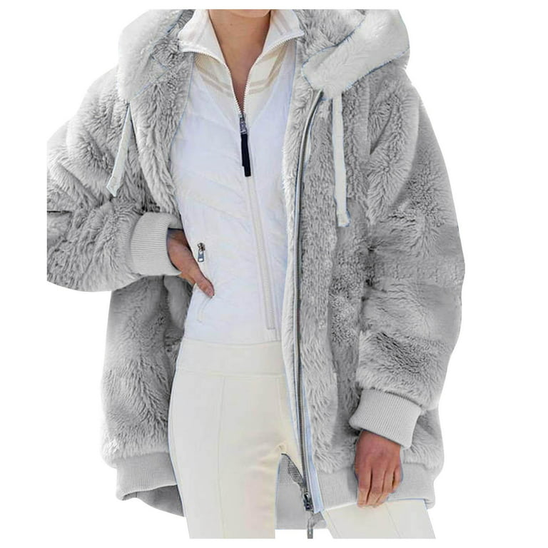 CAICJ98 Quilted Jackets For Women Women's Casual Long Sleeve Lapel Button  Slim Work Office Blazer Jacket Grey,M 