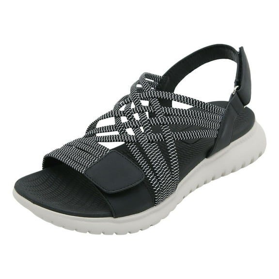 CAICJ98 Sandals Women Cool Slippers Female Soft Soled Non Slip Wear Resisting Flat Beach Flops Lady Sandals Women Slippers Black,9