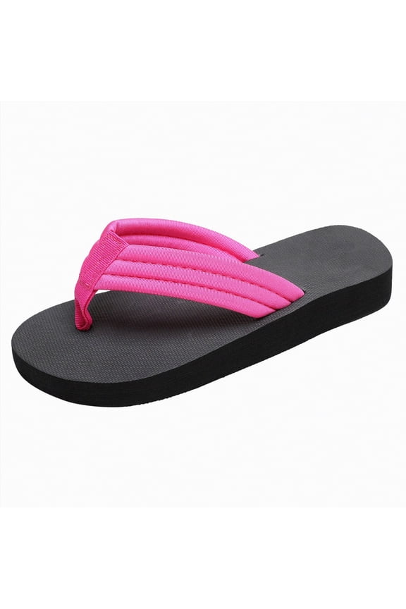 Sandals for Women Summer Flat Slide Sandals for Women Comfortable Casual Beach Shoes Flip Flops Sandals,Size 6.5