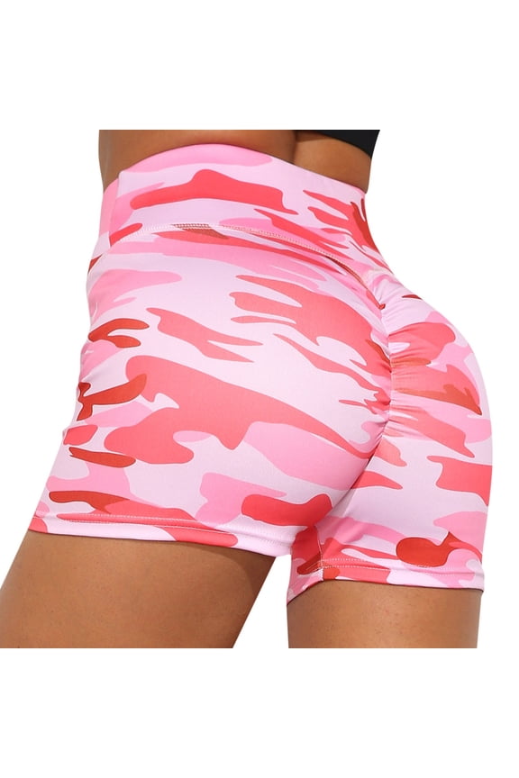Shorts for Women Shorts for Women Gym Yoga Workout Running Skort Spandex Butterfly Tennis Skirts Cute Clothes Summer L,Pink