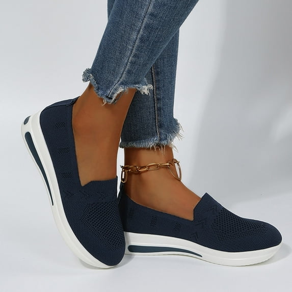 CAICJ98 Sneakers for Women Womens Sneakers - Workout, Walking, , Cross Training, Tennis, Gym Shoes for Women,Navy