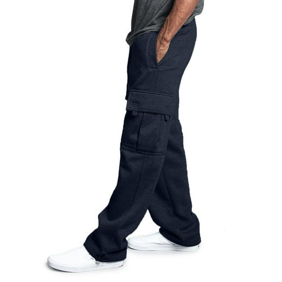 CAICJ98 Sweatpants For Men Mens Cargo Pants,Elastic Waist Sweatpants for Men Casual Long Trousers Light Jogger Pants Navy,3XL