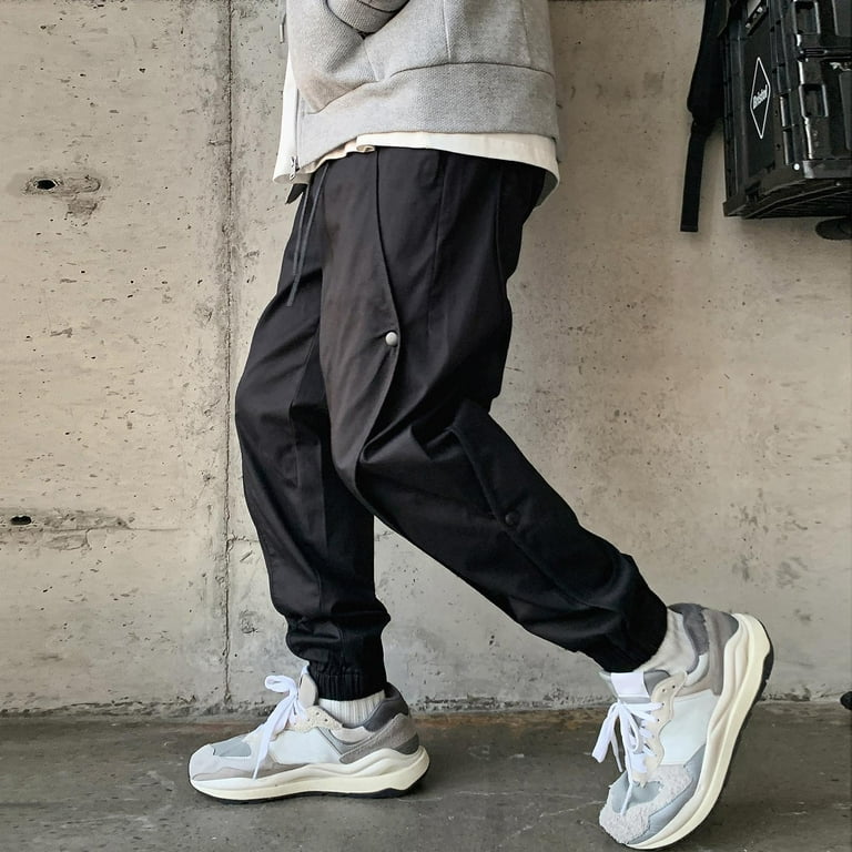 Track pants shop zip leg