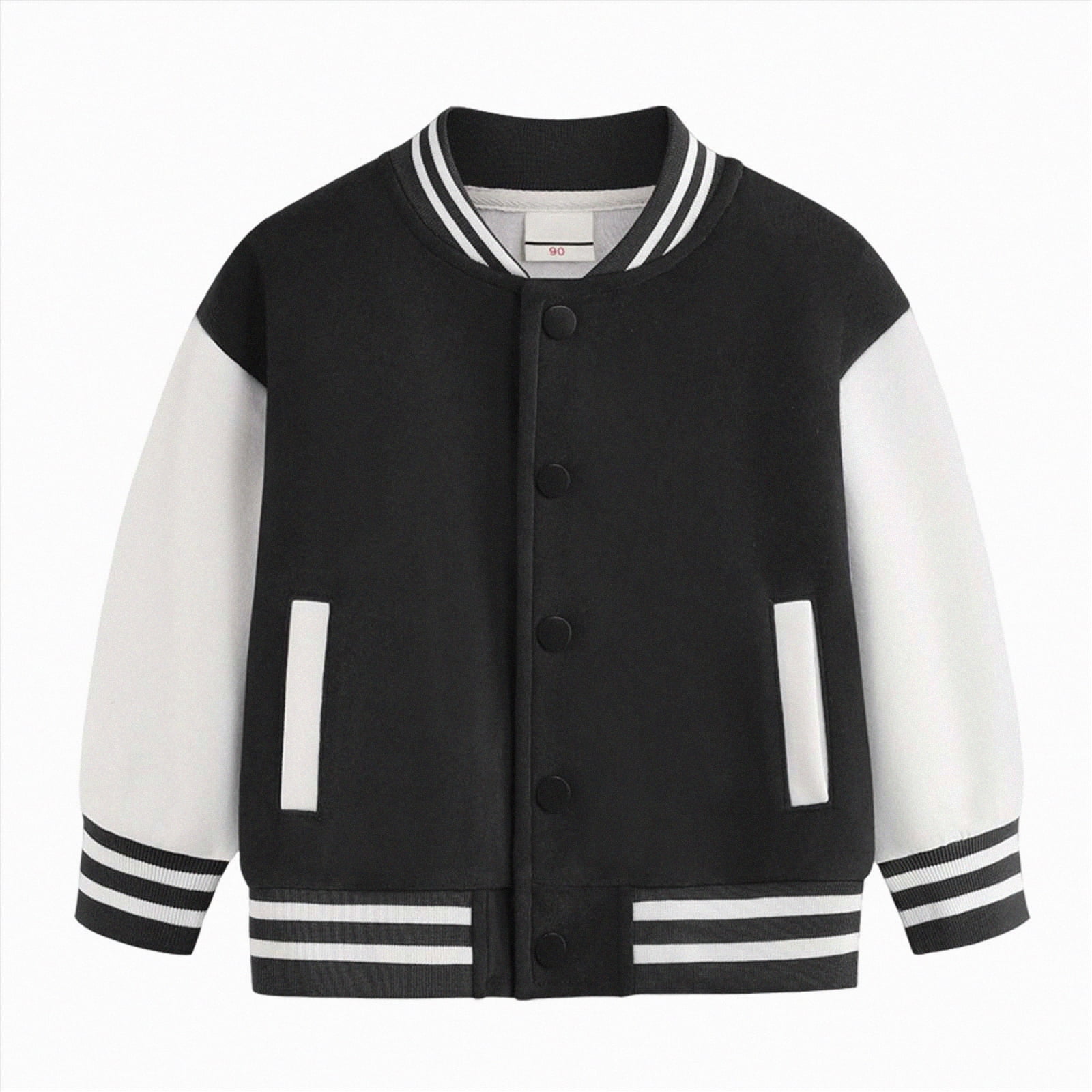 CAICJ98 Toddler Baby Boy Girl Baseball Jacket Y2k Varsity Kids