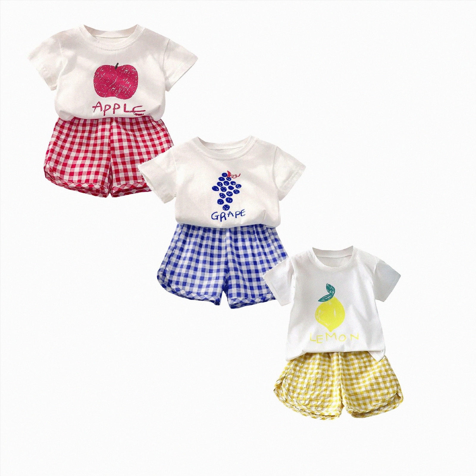 CAICJ98 Toddler Baby Girls Summer Clothes 3 6 12 18 24 Months 2T 3T 4T ...