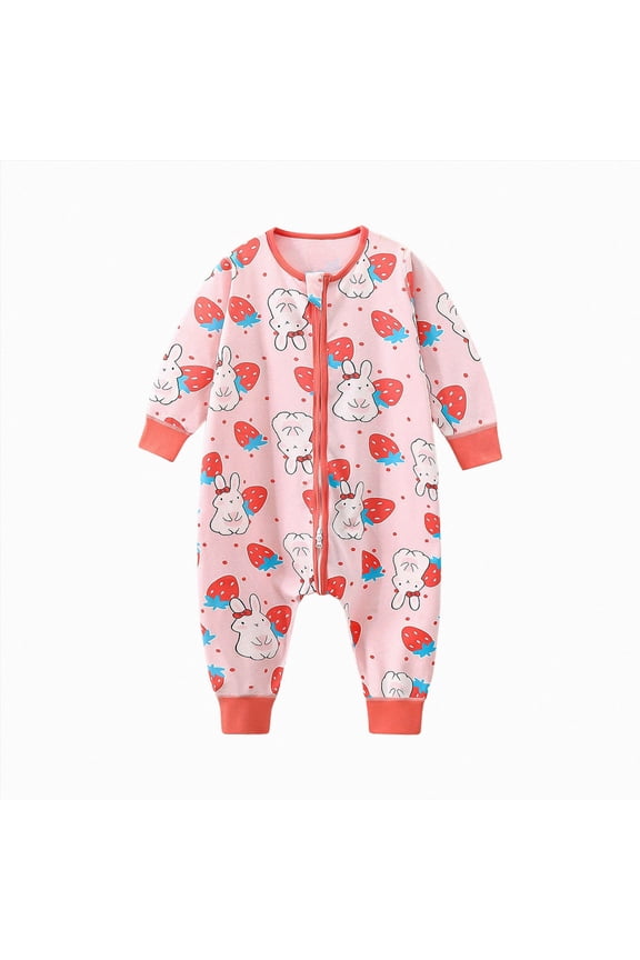 Toddler Baby Sleep Sack with Legs Cotton Wearable Blanket 2-Way Zipper Infant Boy Girl Sleeping Bag Infant Boy Clothes (Red,7-8 Years)