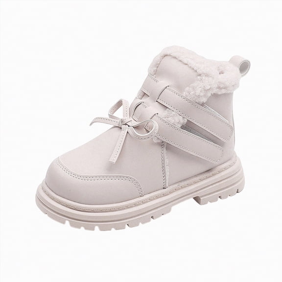 CAICJ98 Toddler Boys Girls Winter Boots Waterproof Boots Insulated Warm Fleece Lined Snow Boots Toddler Boy Girl (Toddler/Little Kid),8