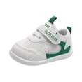 thumbnail image 1 of CAICJ98 Toddler Sneakers Girls Autumn New Children Walking Shoes for Boys And Girls Baby Soft Sole Non Slip Breathable Sports Shoes Shoes with Lights for Boys,Green, 1 of 4