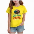 thumbnail image 1 of CAICJ98 Vintage 250 Years American 1776-2026 250th Birthday USA Boys Girls T Shirts (Yellow,5-6 Years), 1 of 5